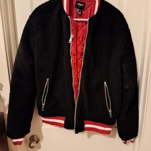 Forever 21 Black Coat Mens Size Small